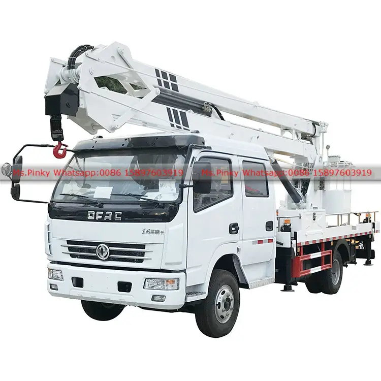 DFAC Aerial Platform Truck 18meter High Altitude Working Truck for Street lights, gardens, electricity, petrochemicals High Work