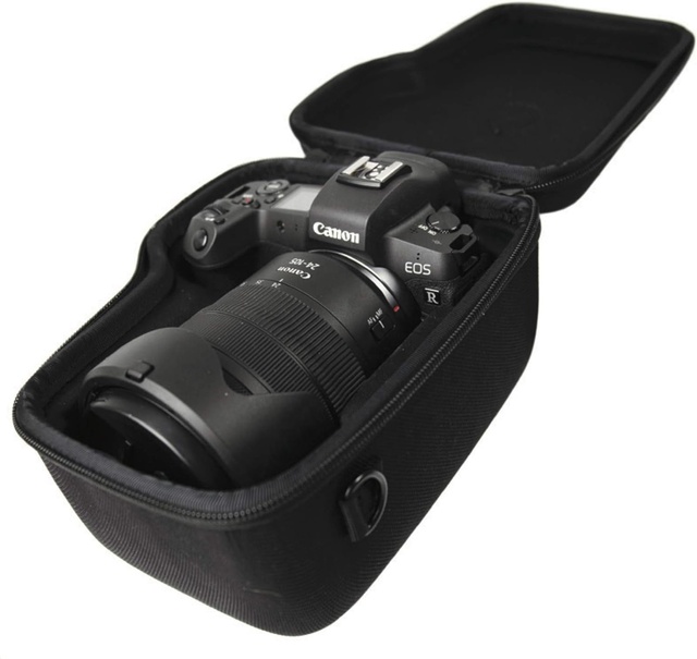Custom Hard EVA Shell Carrying Case for Canon EOS Camera Kit Travel Bag - Case Only