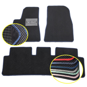 Tapis de voiture en PVC imperméable, résistant à la saleté et inodore, protection toutes saisons, <span class=keywords><strong>prix</strong></span> de gros 5012, ensemble complet de tapis de sol de voiture - Product Image 4