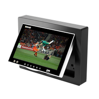 Mercedes V260 Earphone Android 4g 2 Monitor belakang nirkabel layar 10.1 inci Earphone hitam \ abu-abu Peugeot 407 Display L460 layar belakang