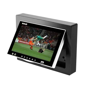 Mercedes V260หน้าจอ10.1นิ้วเบาะหลังแบบไร้สาย Android มอนิเตอร์4G 2หูฟังสีดำ\ Peugeot สีเทา407จอแสดงผล L460ด้านหลัง - Product Image 1