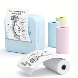 Mini imprimante thermique USB 300 DPI, machine à étiquettes portable pour smartphone avec ruban adhésif sans fil pour l'impression - Product Image 1