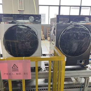 <span class=keywords><strong>Lavadora</strong></span>-<span class=keywords><strong>Secadora</strong></span> Automática de 10 kg OEM/ODM con Motor <span class=keywords><strong>Inverter</strong></span>, Luz Azul, Equipo de Lavandería - Product Image 3