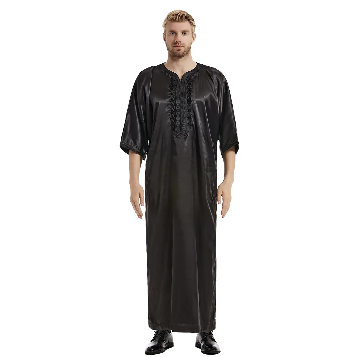 Mode luxus herren baumwolle marokkanische thobe, sport thawb zu verkaufen