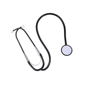 Stéthoscope en plastique rouge pour enfants, jouet pour jeu de simulation de docteur, accessoire de jeu de rôle, 2 à 4 ans, unisexe - Product Image 3