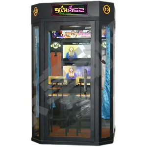 Funpark Mini Karaoke Stand DJ Spielzimmer Einkaufs zentrum Street Music Gesangs raum Ktv Münz automat