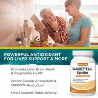Capsules de N-acétylcystéine (NAC) Solilan OEM, marque privée, complément alimentaire pour le soutien énergétique et immunitaire, en vrac, 600 mg, 1000 mg, capsules de NAC, capsules de N-acétylcystéine