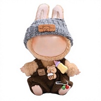 Adorable Ensemble d'accessoires de tenue pour poupée miniature de 17 cm, pour barboteuse, chapeau, appareil photo, Série ethnique, Marque LBB, 14 ans, Mignon, Tendance, Q