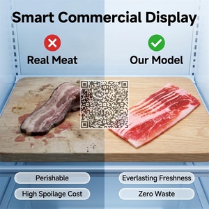 Rebanadas de Carne de Cerdo Falsas Reutilizables de Primera Calidad, Modelo Duradero para Exhibición en Carnicerías, Venta al por Mayor, Accesorios Profesionales para Fotografía Cinematográfica - Product Image 3