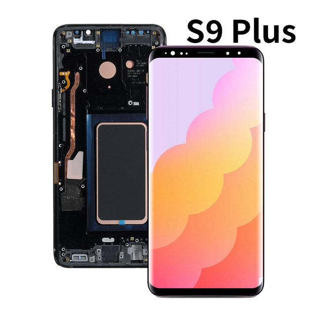Mobile Phone LCDS for samsung S9 Plus Display Replacement for samsung S9 Plus Screen Replacement with Frame