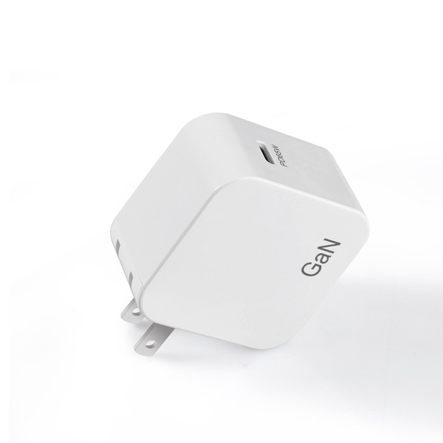 65W Gallium Nitride USB-C PD Fast Charging Charger for Mobile Phone and Computer with PSE Certification