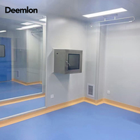 Revêtement de sol en vinyle homogène antibactérien commercial sans joint, conforme aux normes ISO 14644 GMP, pour les salles d'hôpital et les cliniques