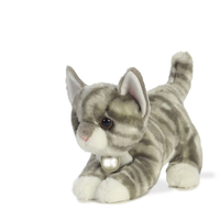 Peluche chat réaliste super douce 2025 Anime, grande peluche à câliner, oreiller en peluche avec rembourrage en coton PP lavé