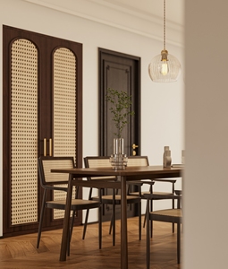 Plano de Diseño de Sala de Estar Estilo Retro Vintage, Diseño de Salón Moderno de Mediados de Siglo, Plano de Distribución Clásico de los Años 50, Decoración para el Hogar - Product Image 1