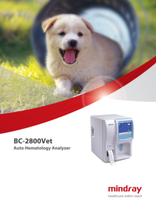 Analyseur d'hématologie automatique vétérinaire Mindray BC-2800 vétérinaire analyseur d'hématologie en 3 parties pour clinique pour animaux de compagnie - Product Image 3