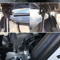 JakeParts Amortisseurs de capot avant à ressort à gaz en acier 55 lb pour NAVARA NP300 2015+ Vérins à gaz automatiques JK-P-149