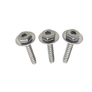 Stainless Steel Torx Plus Indented Hex Washer Head 48-2 Thread Triangular <b>Screws</b> for Thermoplastic - Product Image 5