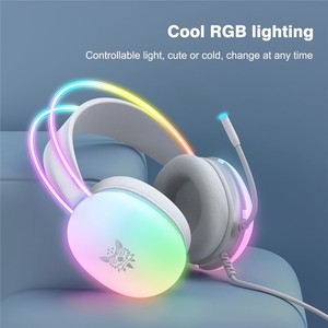 <span class=keywords><strong>ONIKUMA</strong></span> X25 3.5mm + USB Casque de sport supra-auriculaire Réduction du bruit Casque de jeu filaire avec lumière RVB pour PS4 PS5 Xbox One PC - Product Image 6