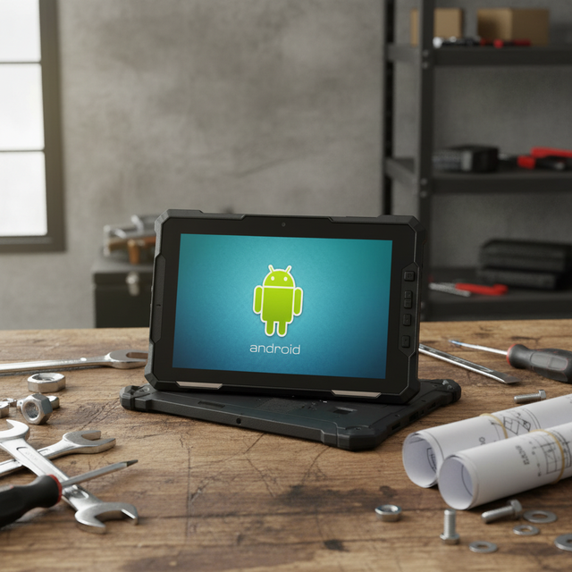 OEM Outdoor AI-Ready Rugged Tablets 8GB RAM 2TB 4G 5G GPS Android 12 1920*1200 Industrial Barcode Professional NFC