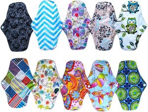Protège-slips réutilisables personnalisés avec sac de rangement, serviettes hygiéniques lavables en coton, soins d'hygiène féminine OEM - Product Image 2
