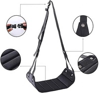 Repose-pied en mousse à mémoire de forme pour voyage en avion Portable, pour hamac ergonomique et réglable au pied et au talon