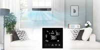 Thermostat intelligent programmable Wi-Fi pour chaudière à gaz, contrôleur de chauffage au sol, kit vocal Alexa