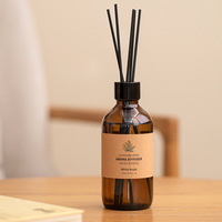 Diffuseur de parfum à bâtonnets LUFU en gros, 250 ml, longue durée, avec liquide de recharge, étiquette personnalisée, pour la maison et l'hôtel, désodorisant d'ambiance