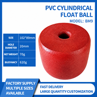 Bouée flottante cylindrique en PVC à haute flottabilité pour quai et bateau, accessoire marin direct usine