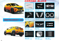 Nouveaux accessoires de voiture KQD : Élargisseurs d'ailes pour Toyota C-HR