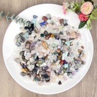 Vente en gros de copeaux de cristal naturel poli de haute qualité pour la décoration, la fabrication de bijoux, le remplissage de vases