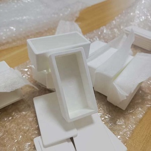 Crisol cerámico de <span class=keywords><strong>magnesia</strong></span> STA 99% MgO para cupel de ensayo al fuego y fusión en laboratorio - Product Image 3