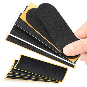 Cinta de agarre de espuma para fingerboard de 38mm x 110mm, precortada, antideslizante, resistente al sudor, autoadhesiva, almohadillas para monopatín, cinta de agarre DIY sin cortar para tabla. - Product Image 5