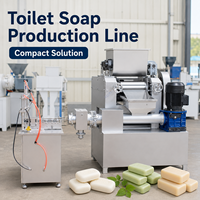 Machine d'extrusion de savon miniature DDCT-50 20-200 kg/h pour petite usine, gain de place et efficace