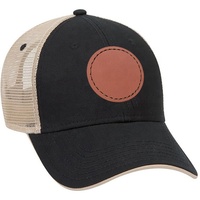 Patchs écussons personnalisés en cuir véritable à coudre, Logo personnalisé vierge, forme ronde, étiquettes pour Jeans, vente en gros