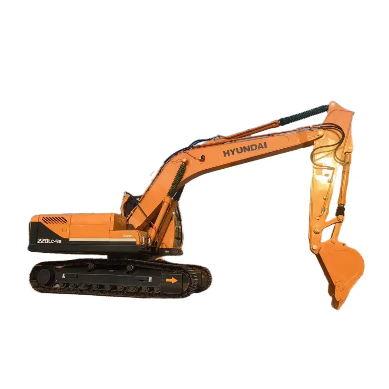 Used HYUNDAI 220-9 220 220-9s 22 ton hydraulic crawler excavator Korea original machine digger for sale