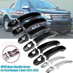 4PCS Couvre-poignées de porte extérieurs pour Ford Ranger 2 portes 2012 2013 2014 2015 2016 2017 2018 2019 - Product Image 1