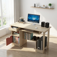 Bureau d'ordinateur simple et moderne pour étudiant, table d'étude et d'écriture, bureau de travail simple avec tiroir pour le bureau à domicile