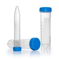 Tube en plastique PP 10ml 50ml 15ml Tube à centrifuger avec capuchon Tube EP à grande vitesse utilisé en laboratoire 1.5ml 2 ml