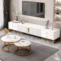 Gabinetes de Tv de sala de estar directos de fábrica para sala de estar Gabinete de función de almacenamiento de muebles de madera para el hogar