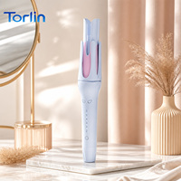 Rizador de Pelo Eléctrico de Cerámica PTC Torlin, para el Hogar, Suave y Brillante, Romántico, con 200 Millones de Iones Negativos, Cuidado del Cabello, Rizado Automático