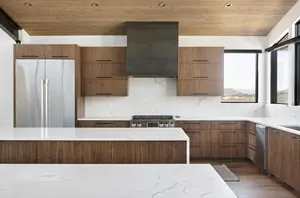 Vermonhouzz Modern Design Custom Made Cupboards Used Modular Kitchen Cabinet Set With Storage Furniture