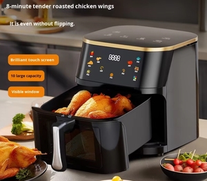 Đa chức năng 12L trực quan công suất lớn hiện đại Thiết kế thép không gỉ điện lò Nồi chiên không khí cho nhà thông minh nước ngoài - Product Image 3