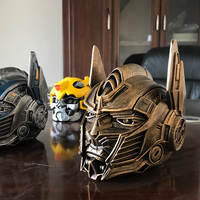 Asbak Kreatif Berbentuk Anime, Pot Bunga Hias, Hadiah untuk Pacar, Ornamen Kepala Transformers Optimus Prime