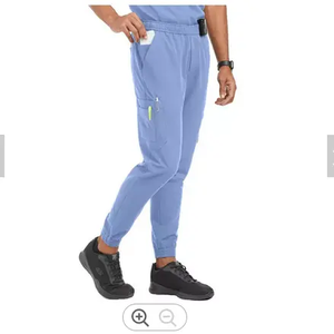 Uniformes Médicos con Logo Personalizado para Hombre, Conjunto de Camisola y Pantalones Tipo Jogger, Uniformes de Trabajo para Hospital a Precio de Fábrica, Traje de Tela Tejida a la <span class=keywords><strong>Moda</strong></span> - Product Image 6