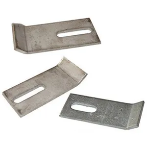 FCX OEM Metal sheet stamping fabrication carbon steel stamping hot dip galvanized steel corner code steel bracket
