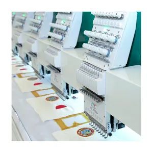 9 Needle 24 Head Flat Computerized Embroidery Machine Supplier For Sale
