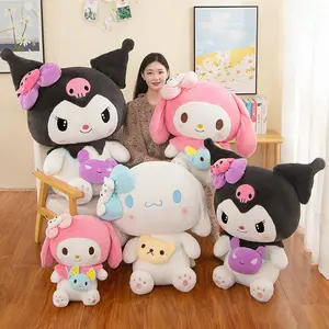 Large Size Melodyy Kulomii With Monster Cross-body Bag Stuffed Animal Plush Doll Soft Bed Soothing Rag Juguetes