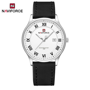 นาฬิกาควอตซ์ NAVIFORCE 9290 ของแท้จากโรงงาน สายหนังแท้ เข็มเรืองแสง นาฬิกาควอตซ์บางเฉียบ สำหรับผู้ชาย - Product Image 5