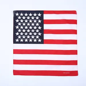 factory wholesale multi function sports magic bandana american flag ,cotton american flag bandana