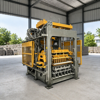 Machine à fabriquer des pavés entièrement automatique QT8-15, machine mobile de fabrication de briques, machine à mouler des blocs pour usine de briques